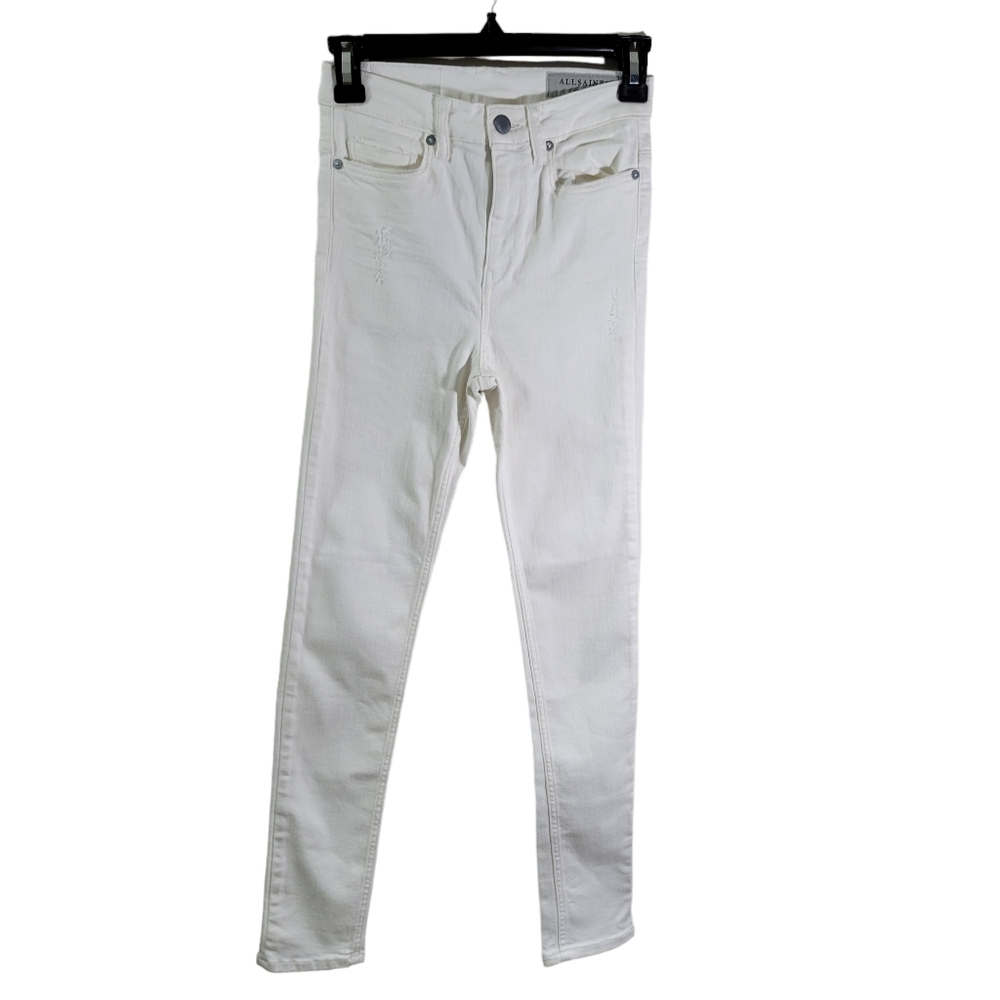 Allsaints High Rise Skinny Jeans